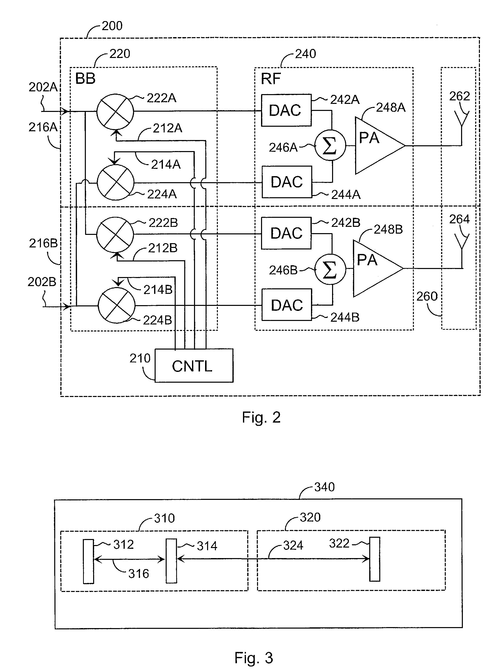 Data transmission method in base station of radio system, base station of radio system, and antenna array of base station