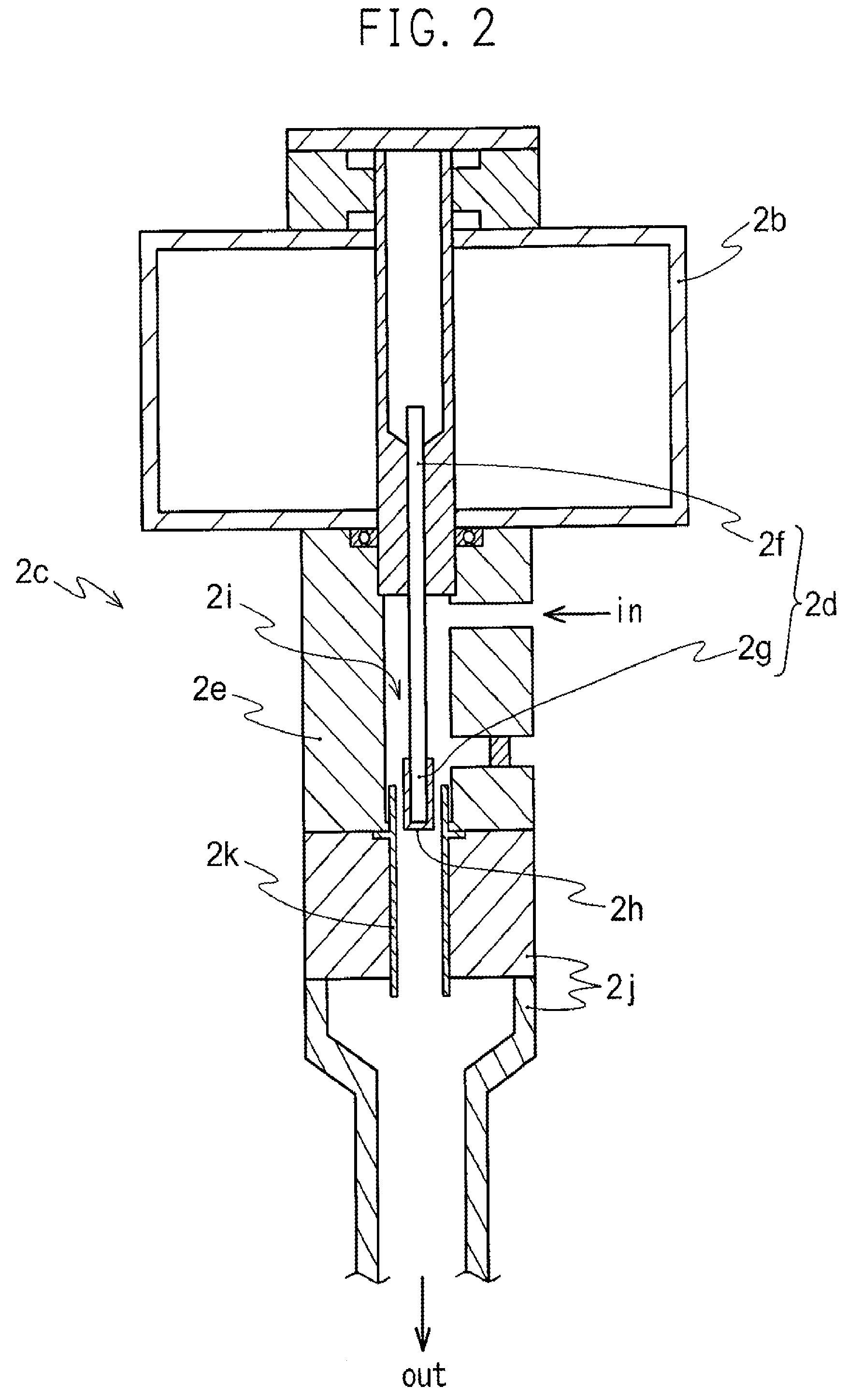 High concentration NO2 generating system and method for generating high concentration NO2 using the generating system