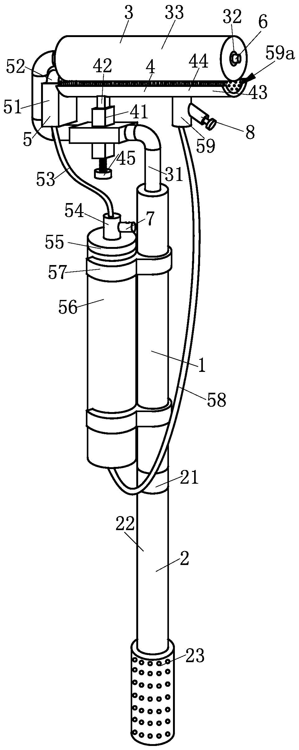 Coating brush facilitating control over coating thickness