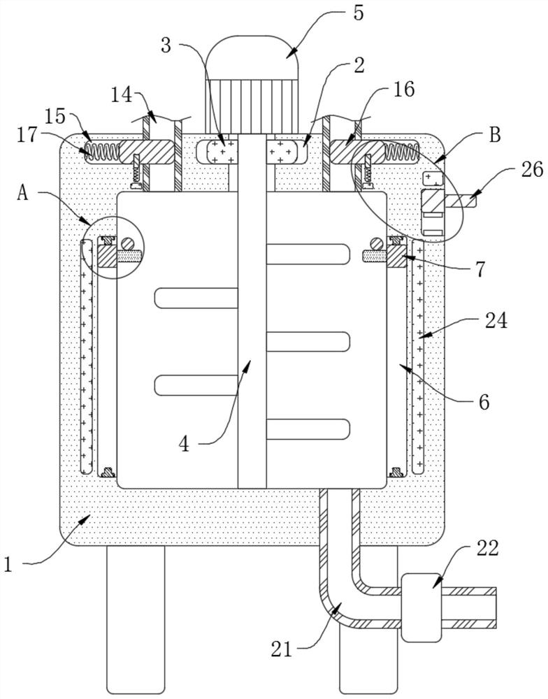 Barium meal and barium stirring device for radiology department