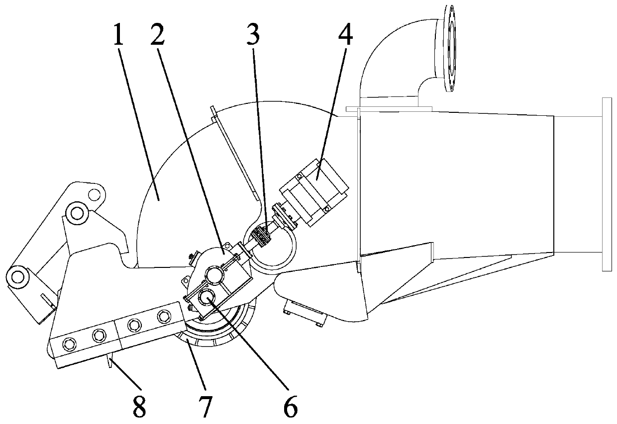 Novel hob auxiliary type drag suction dredger drag head