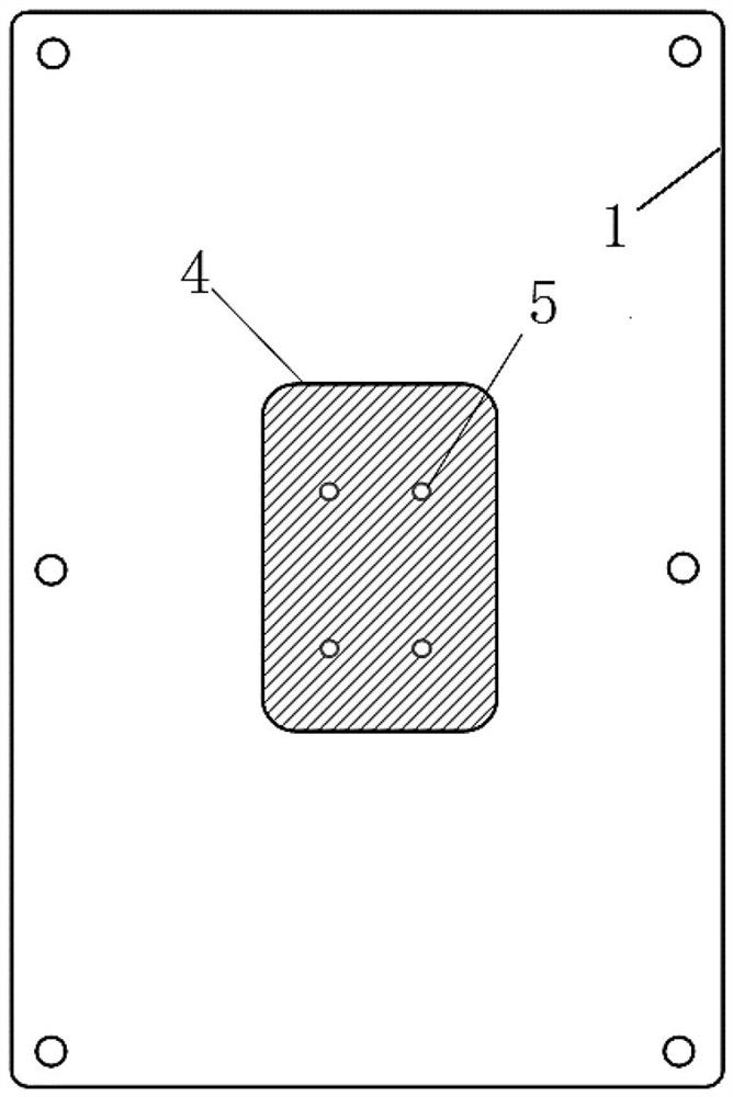 Method for realizing interconnection of front and back surface patterns of thick film substrate