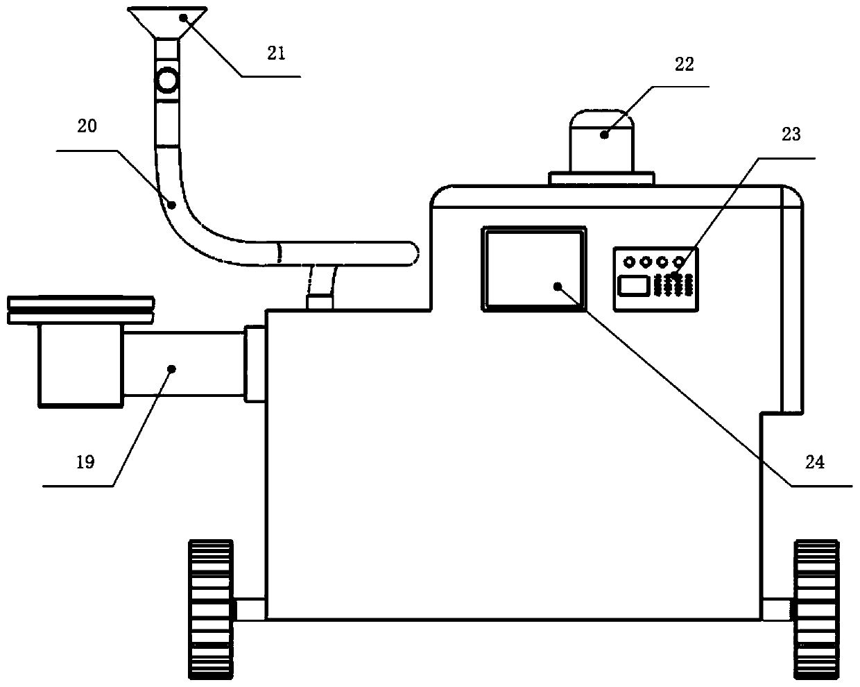 Gantry-type automatic fruit harvesting robot