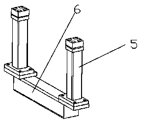 Skid for welding of automobile body