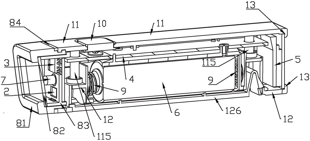 Portable fluorescent agent detection device