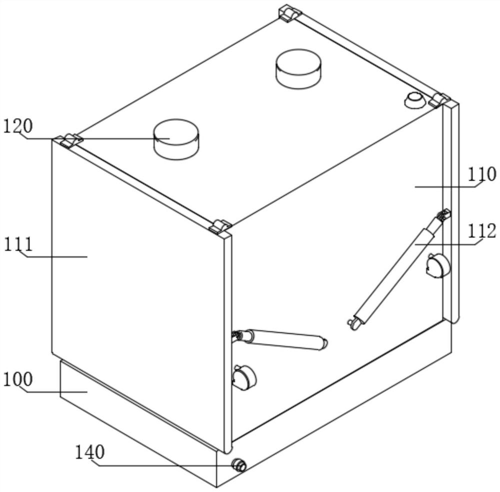 Rapid drying device for garment production and processing