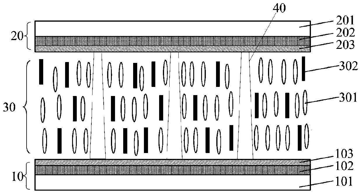 Dimming glass and preparation method thereof