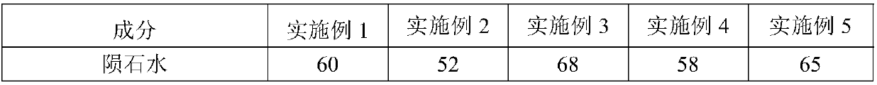 Hair conditioner containing aerolite components and preparation method thereof