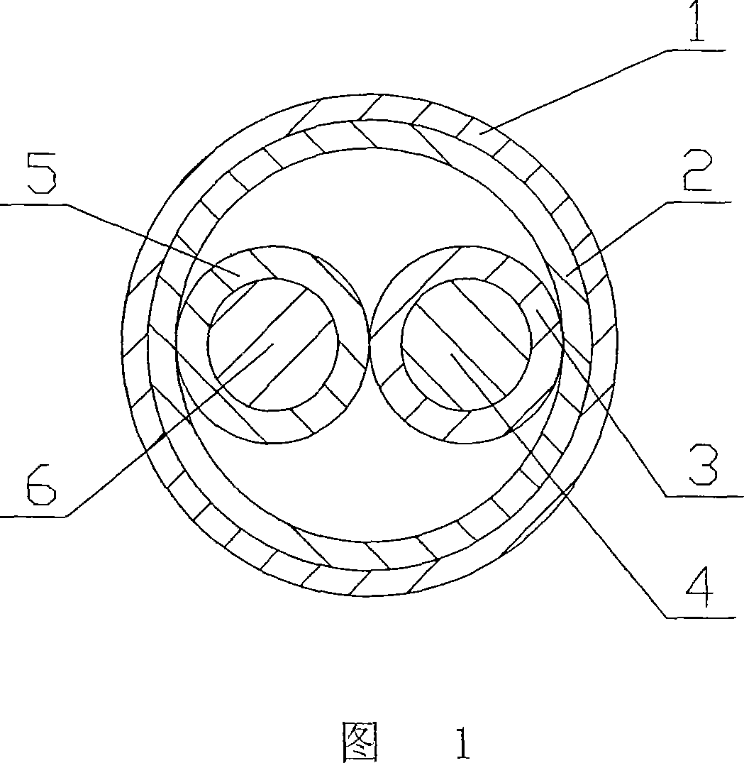 Pipeline accompanying-heat cable