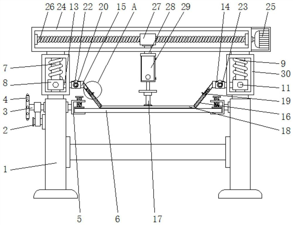 A large wood screen printing equipment