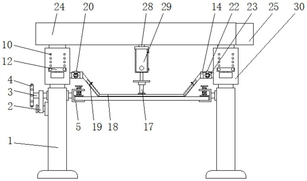 A large wood screen printing equipment