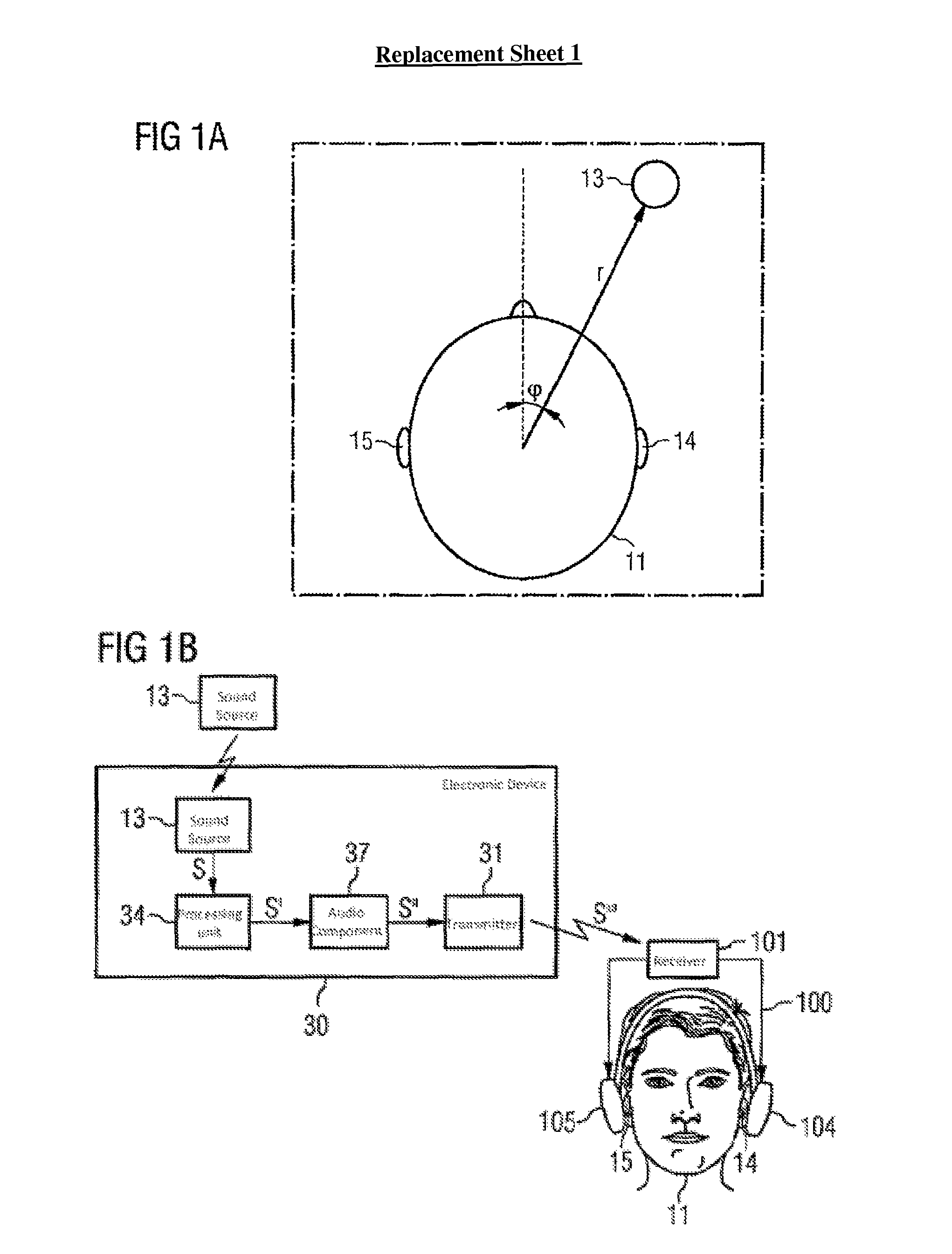 Spatial audio processing method, program product, electronic device and system