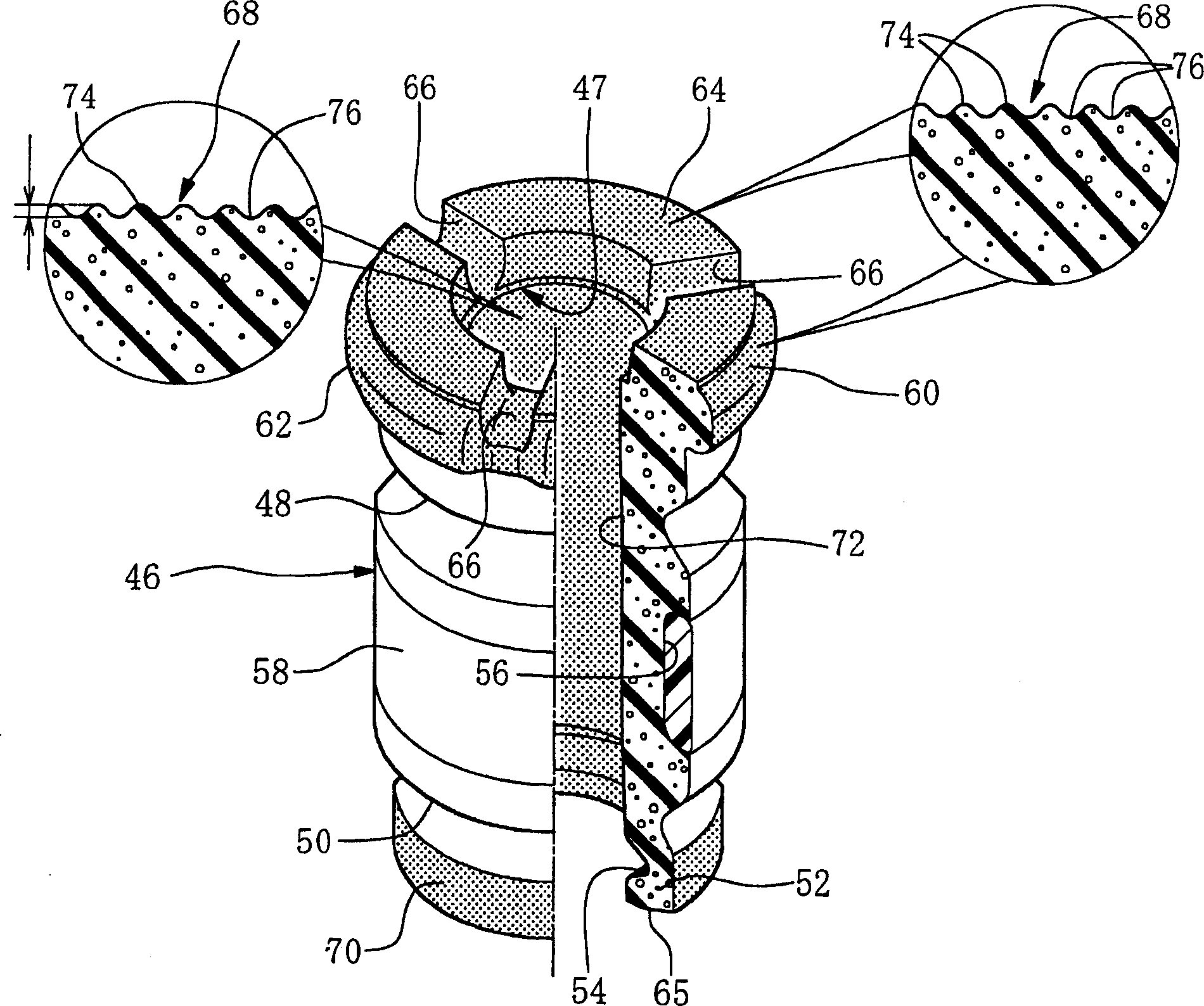 Bounce limiter for hanging apparatus