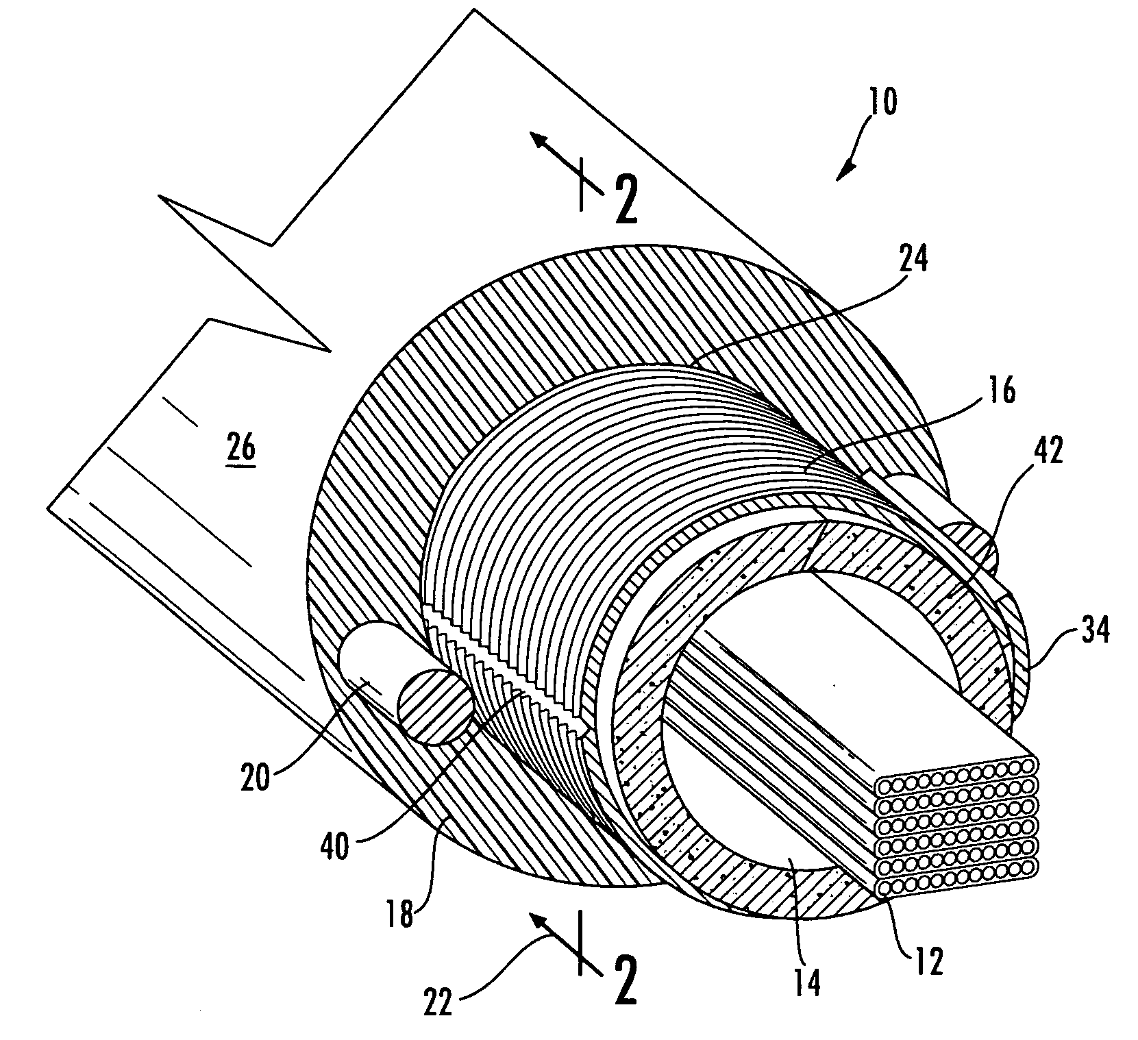 Fiber optic cable having armor with easy access features