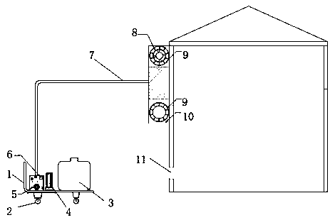 Humidifying and dampening method for tobacco processing