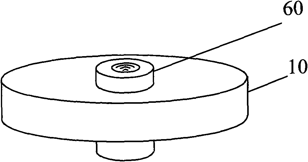 Miniature high-voltage capacitor and making method thereof