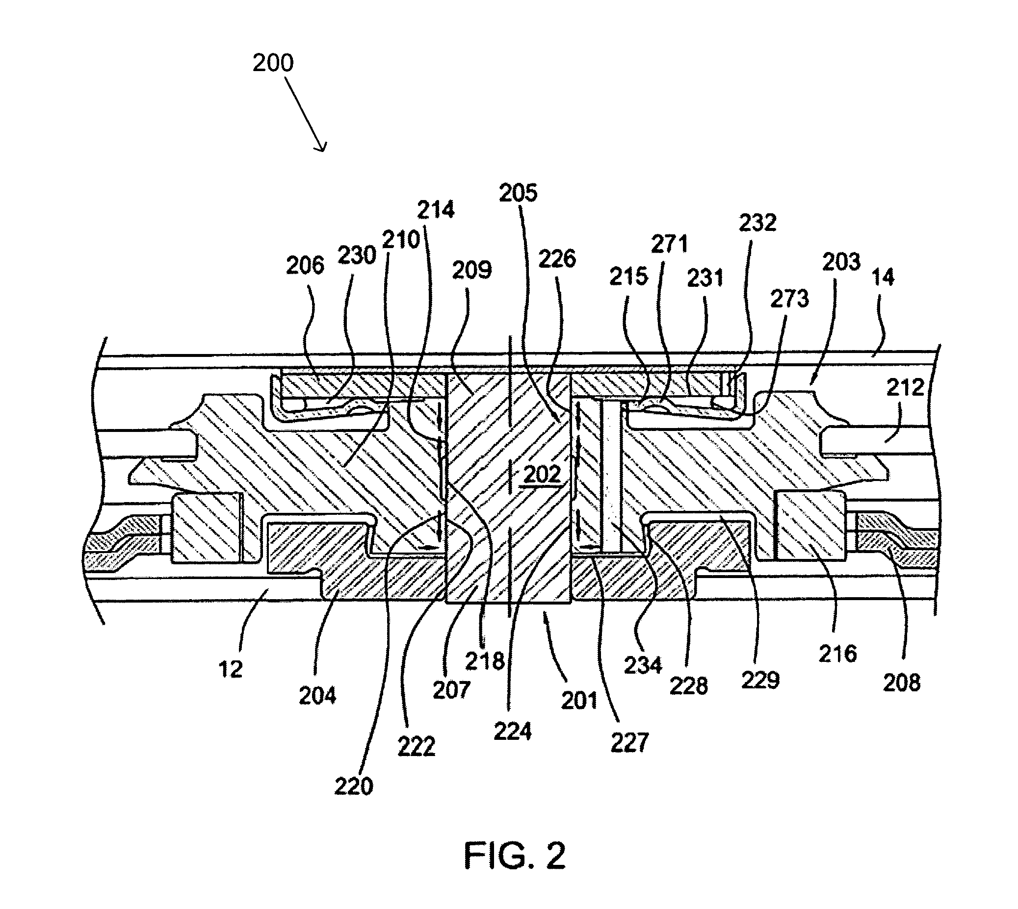 Low profile fluid dynamic bearing motor having increased journal span