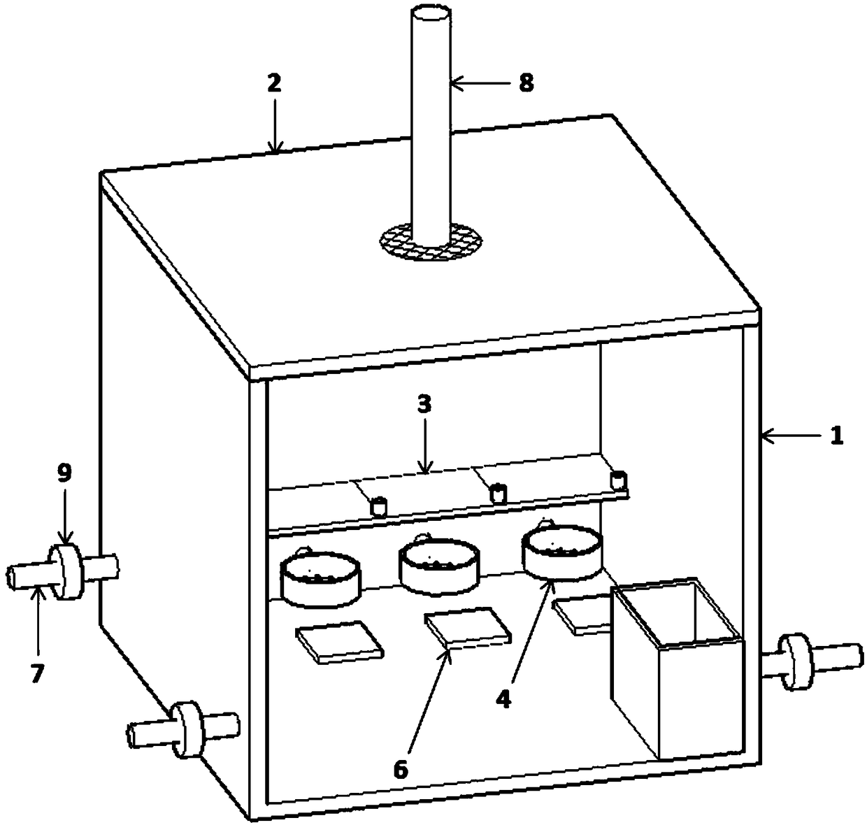 Sauna room with massage function