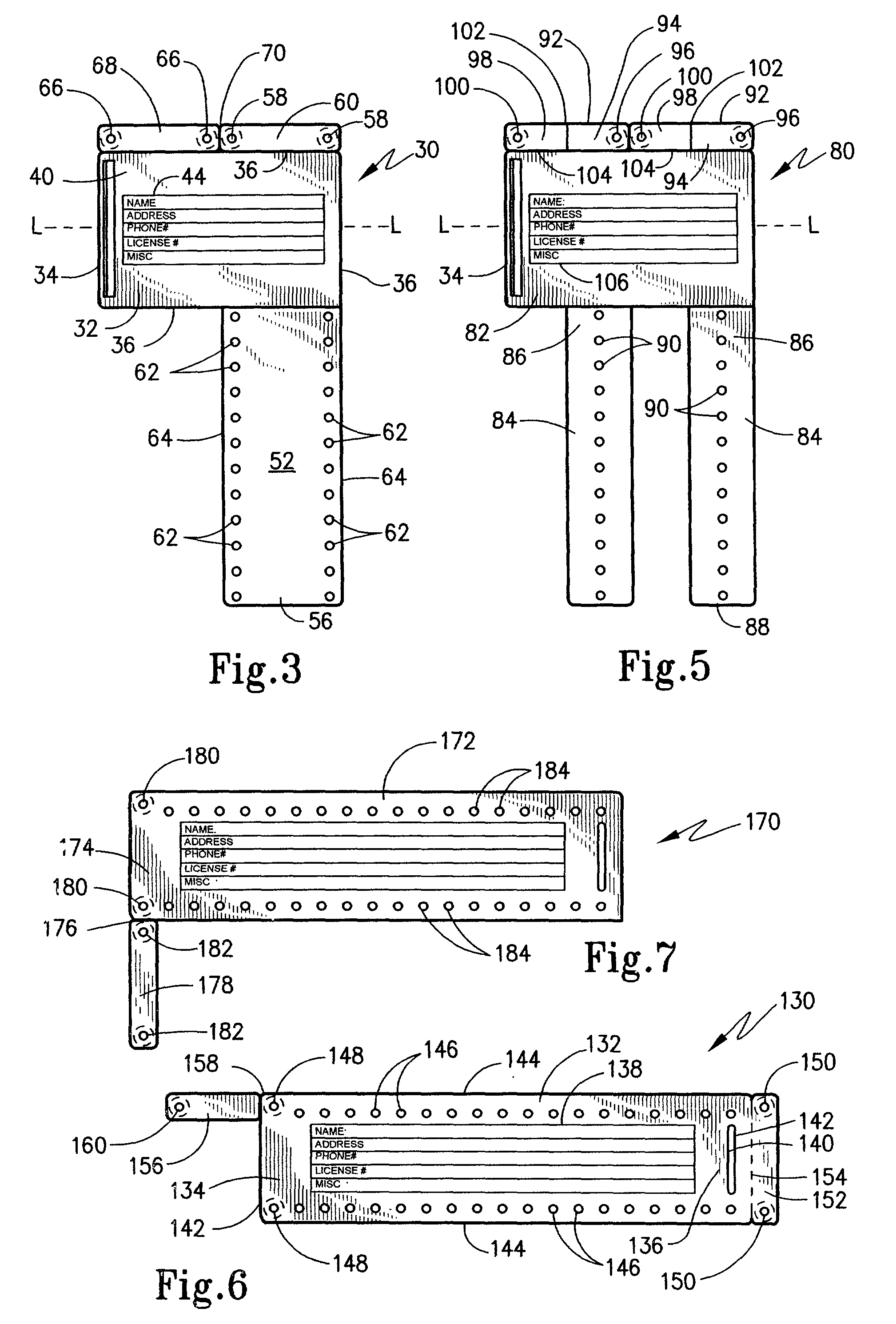 Identification tag apparatus