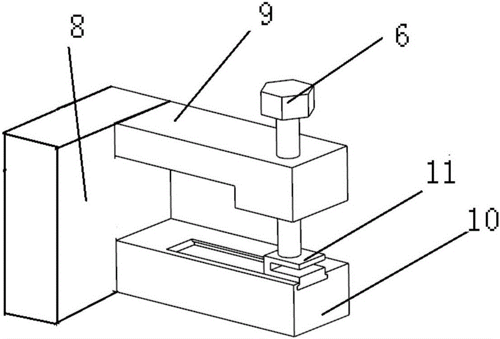 Special positioning fixture for blade numerical control precision machining