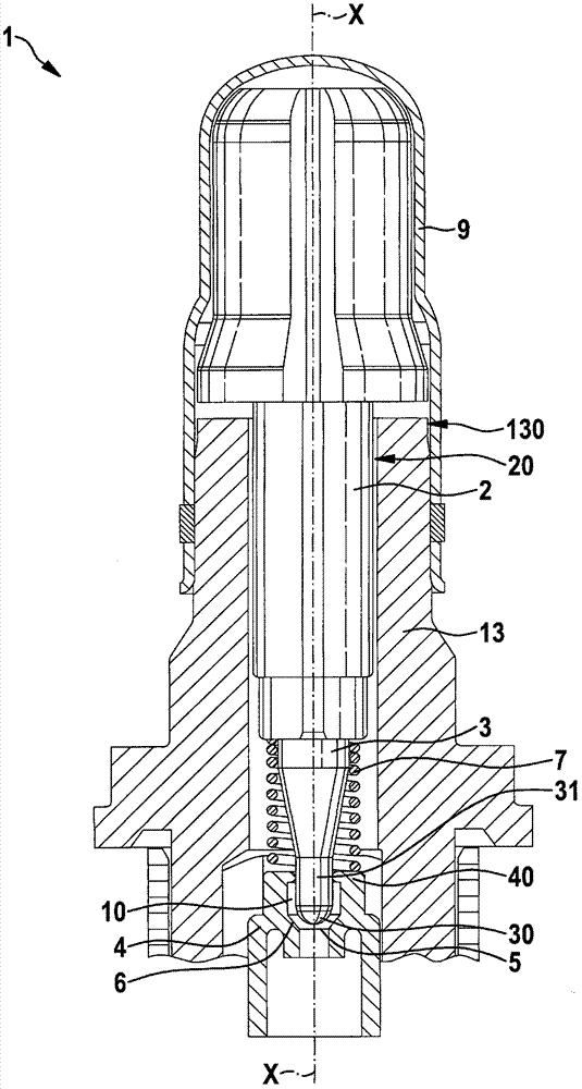 Solenoid valve for controlling fluid