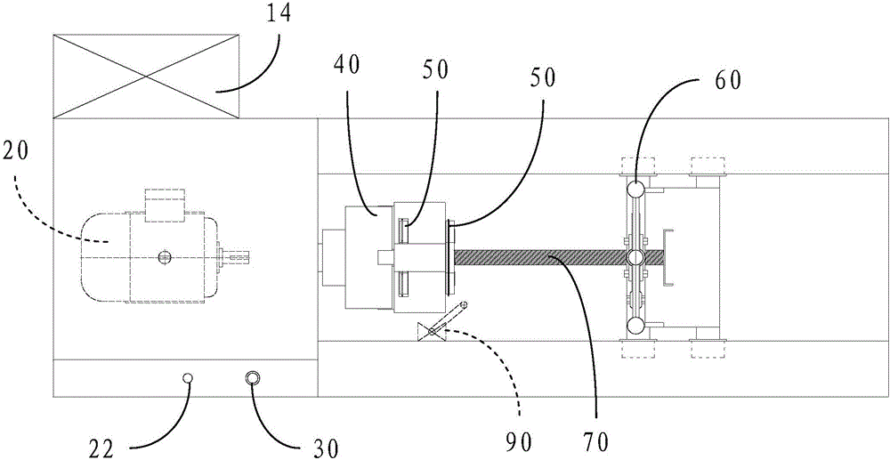 Fast thread screw rod cleaning machine