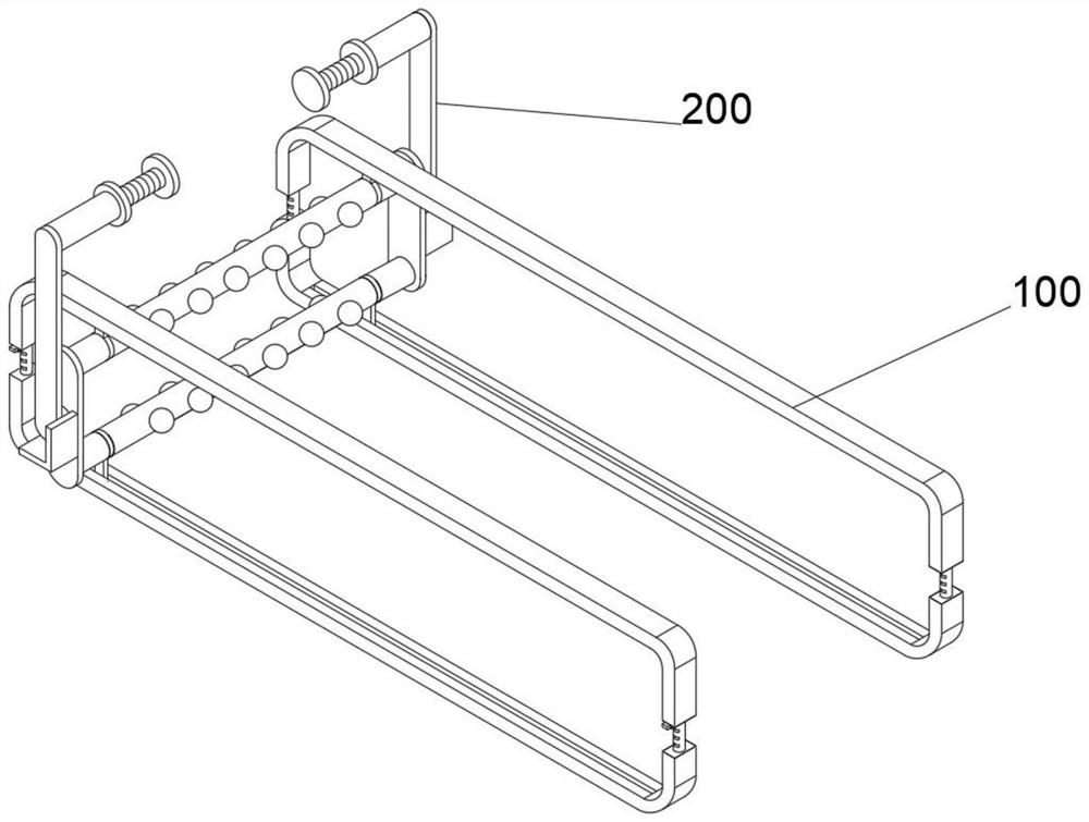 Medical care leg bone recovery exercise device