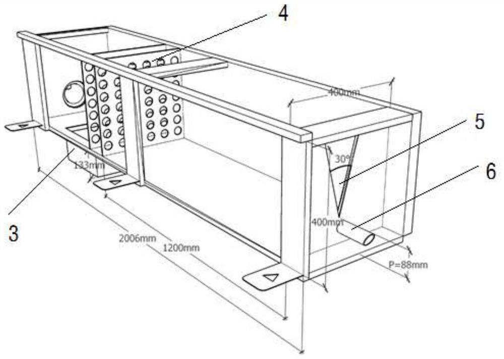 Farmland runoff monitoring device suitable for paddy fields and dry lands