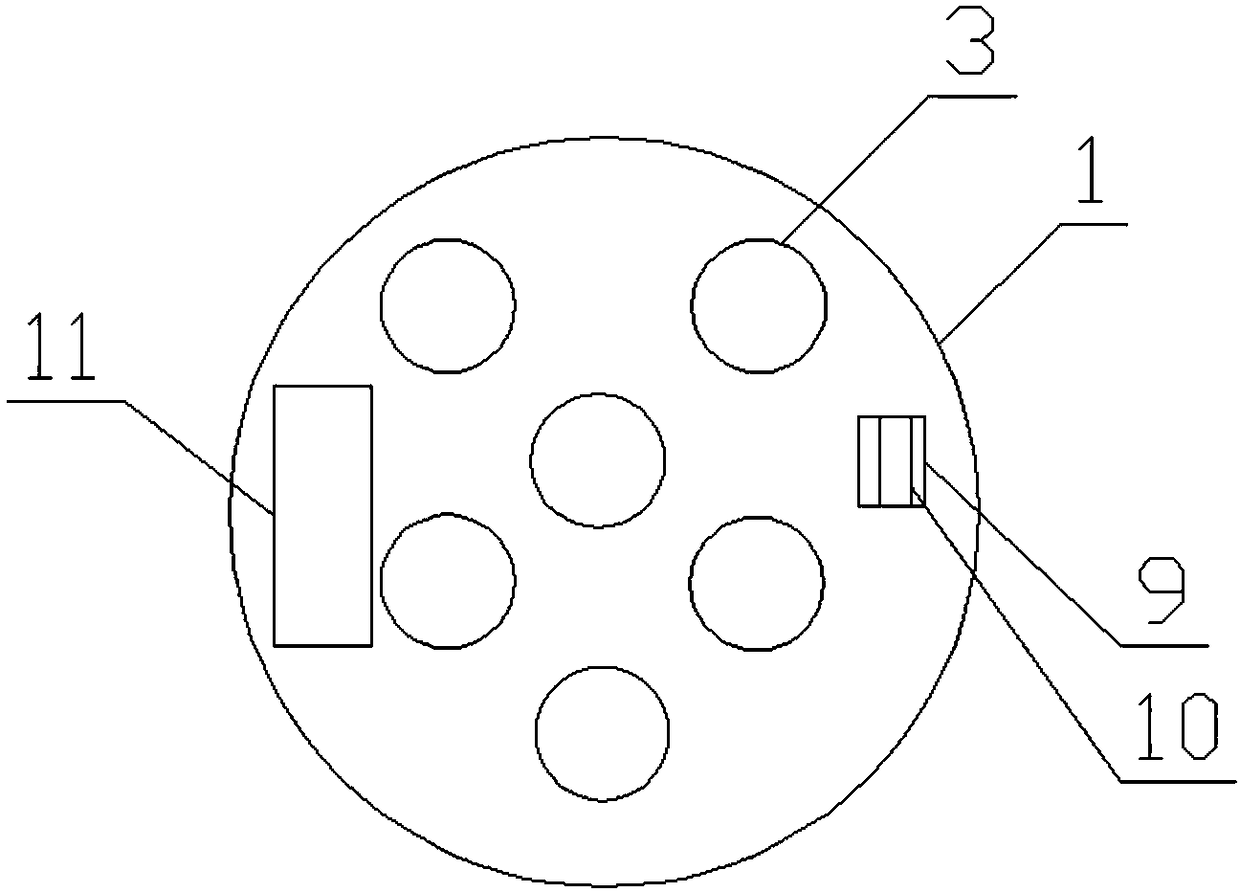 Automatic water draining type well cover