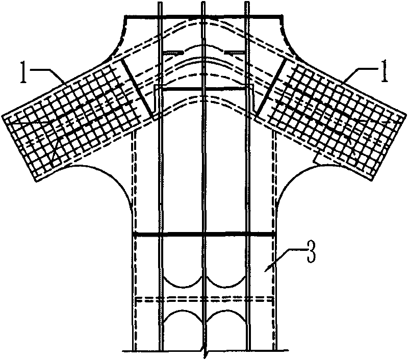 Double-deck continuous steel girder bridge for rigid suspended cable stiffening