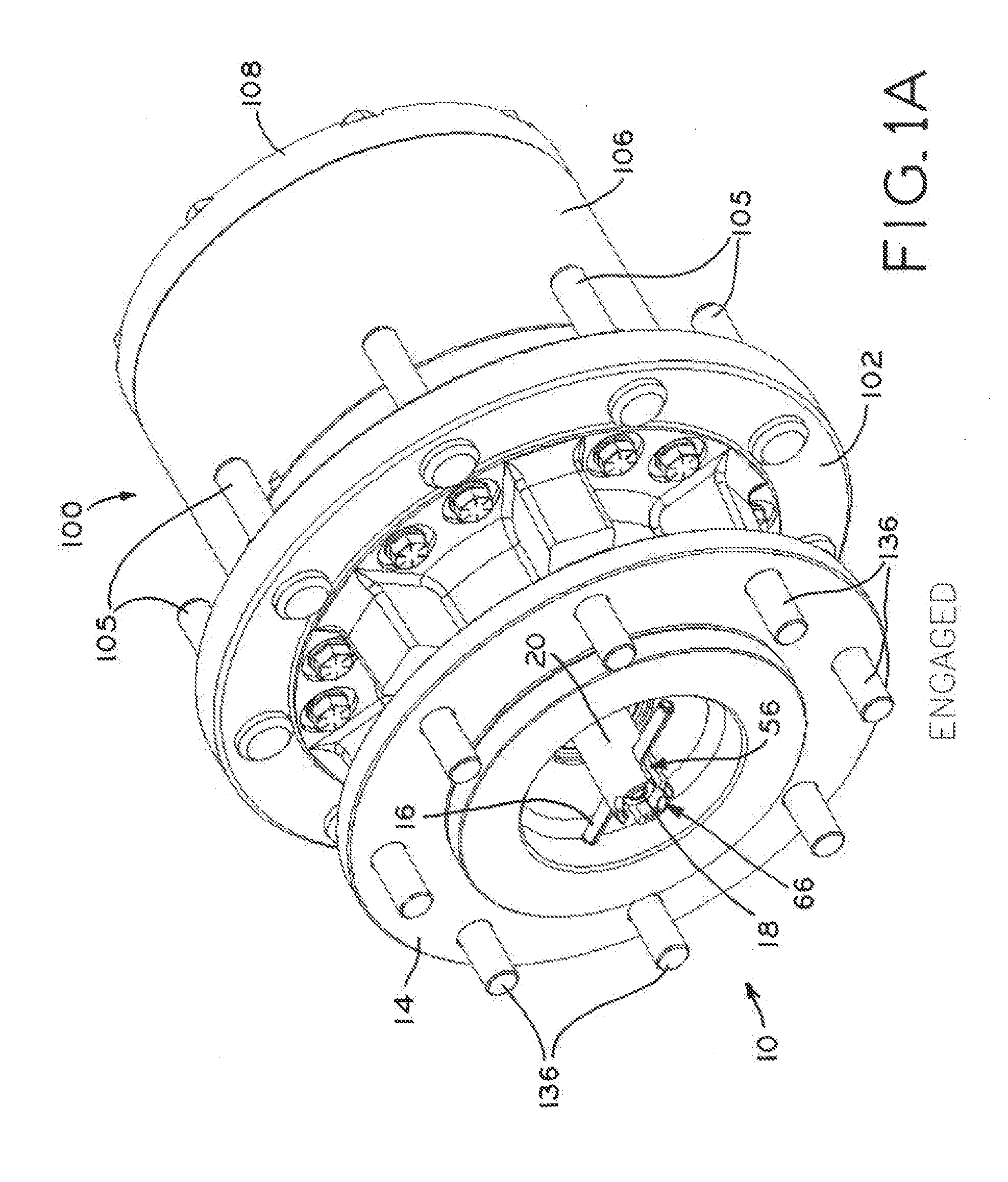 Quick disconnect for a drive unit