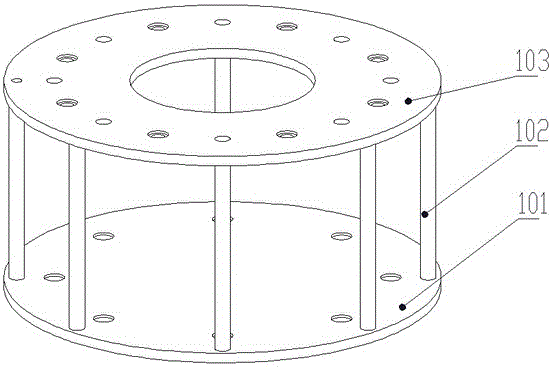 Sound wave mixing device based on three-freedom-degree resonance system