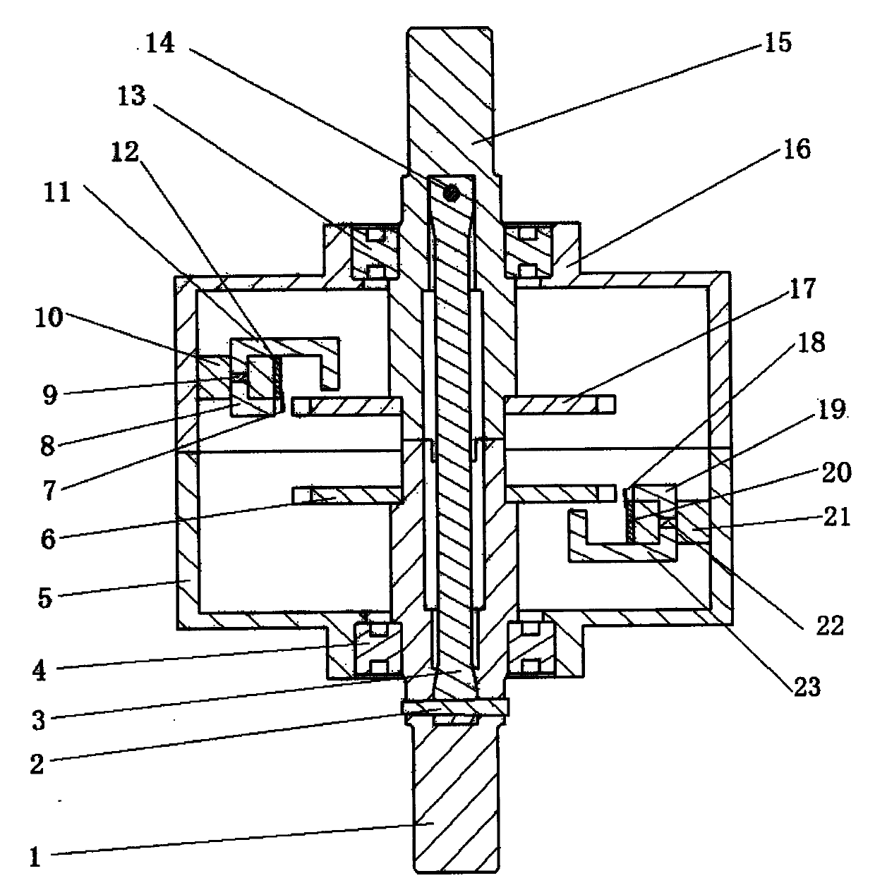 Non-contact phase-difference type torque sensor