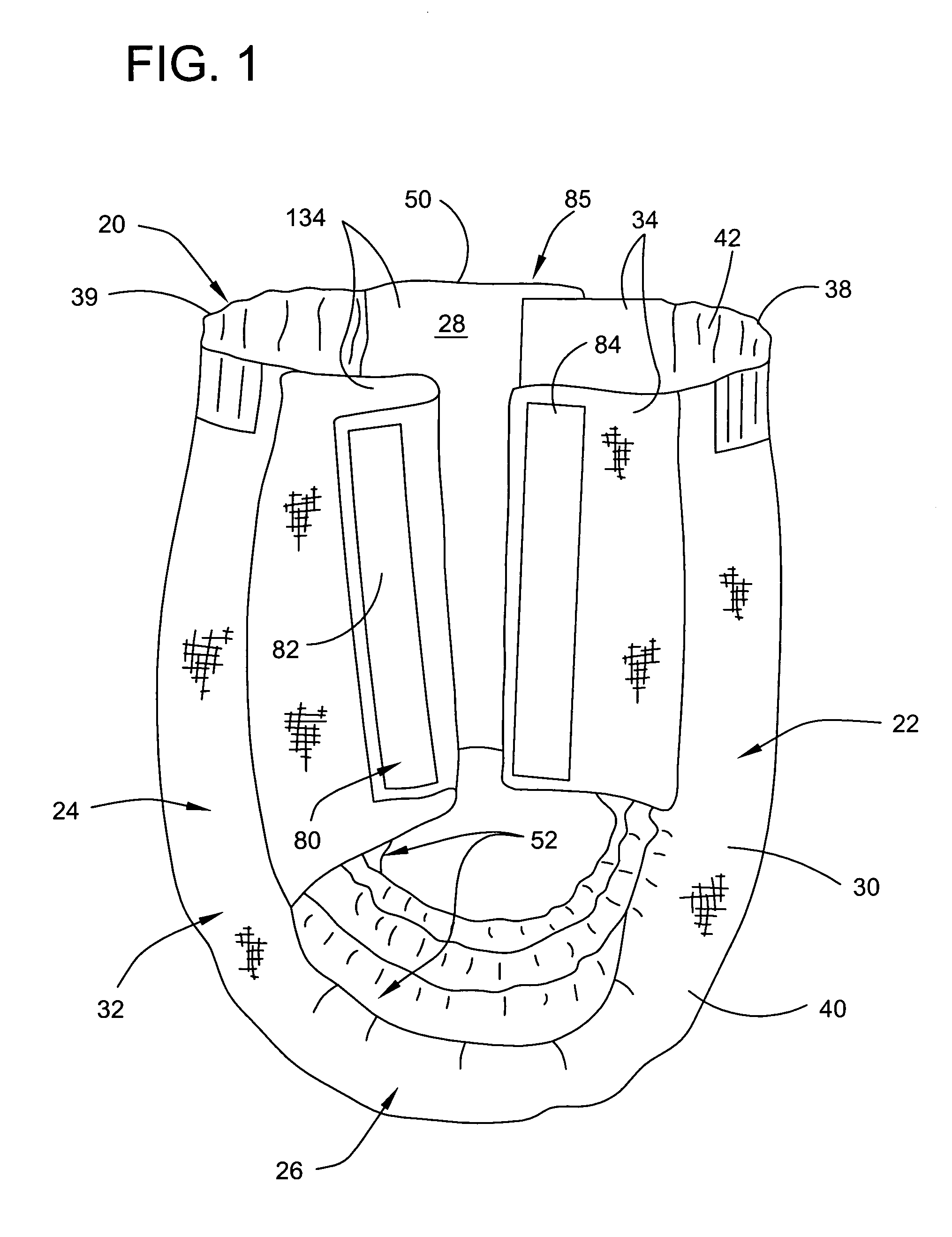 Stretchable absorbent article