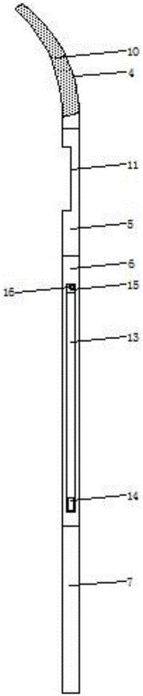 Surgical clamp type tweezers