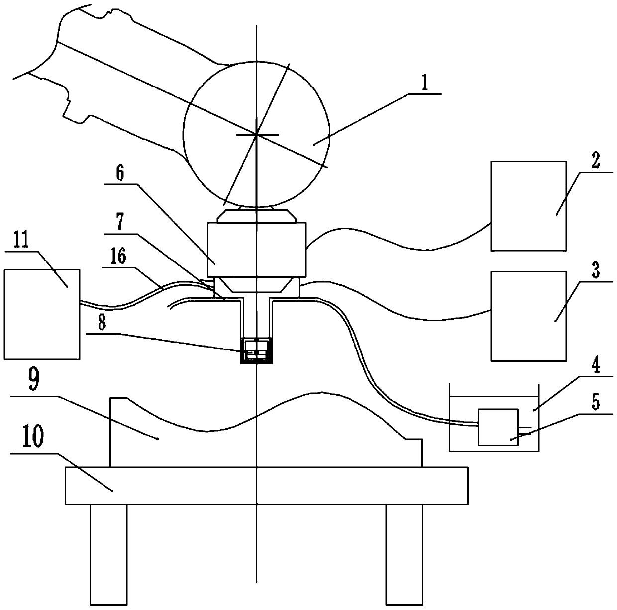 An electromagnetic-assisted laser synchronous cladding device and method for metal parts remanufacturing