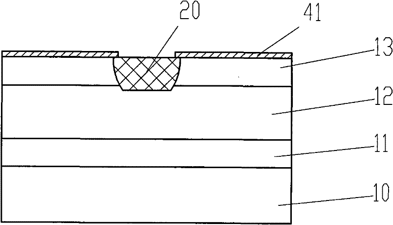 Quasi-planar high-speed bicolor InGaAs photoelectric detector and manufacturing method thereof