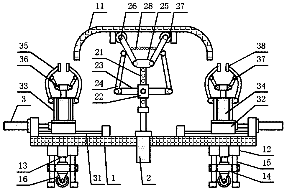 Intelligent tool with multi-point limiting and clamping functions for carbon sliding plate machining and use method of intelligent tool