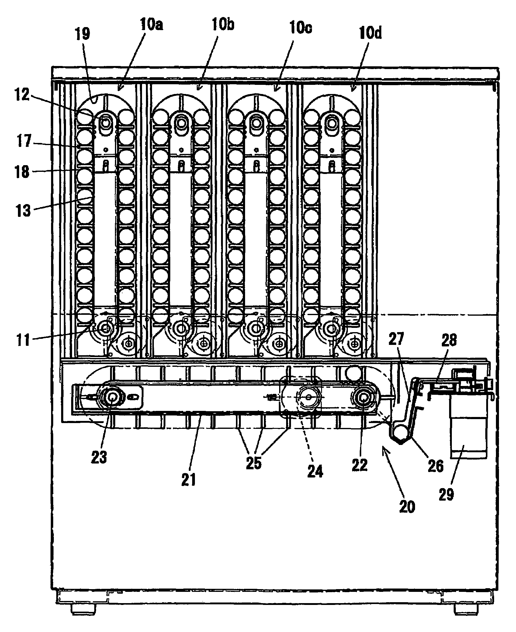 Blood-collection tube preparation device