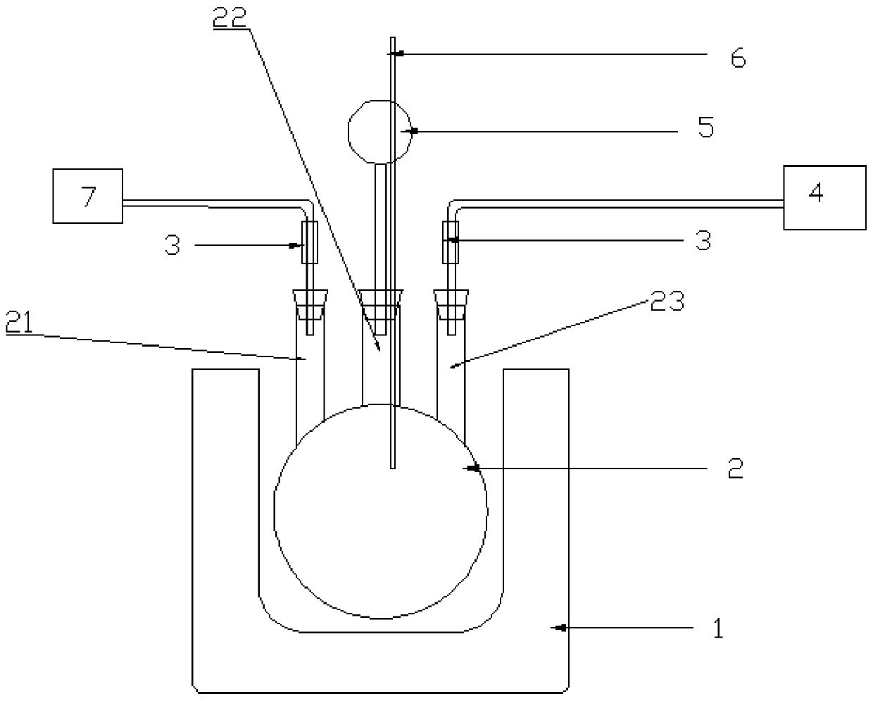 Device for drying lithium iodide and preparing method of lithium iodide