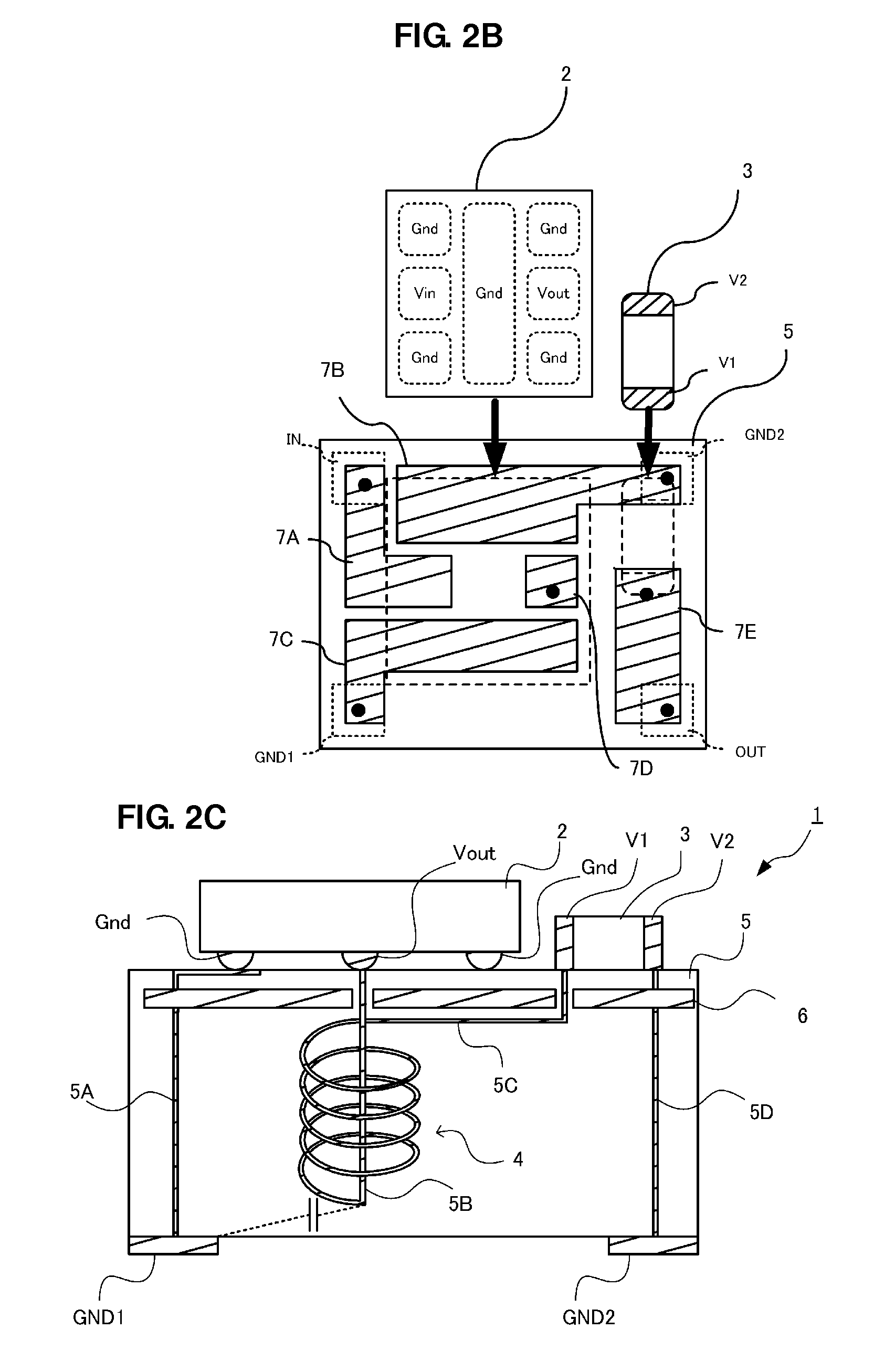 DC-DC converter module and multi-layer substrate