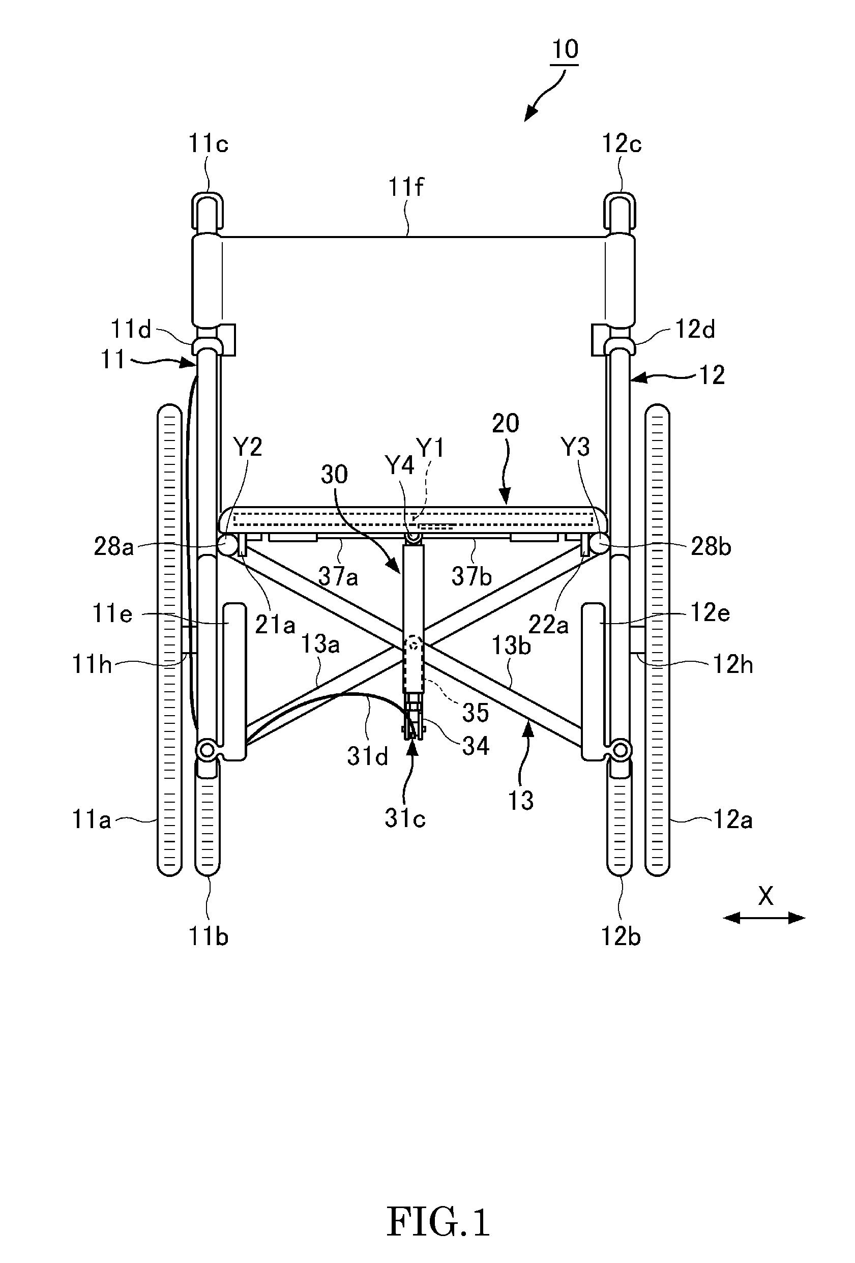 Folding wheel chair and stand-assist seat