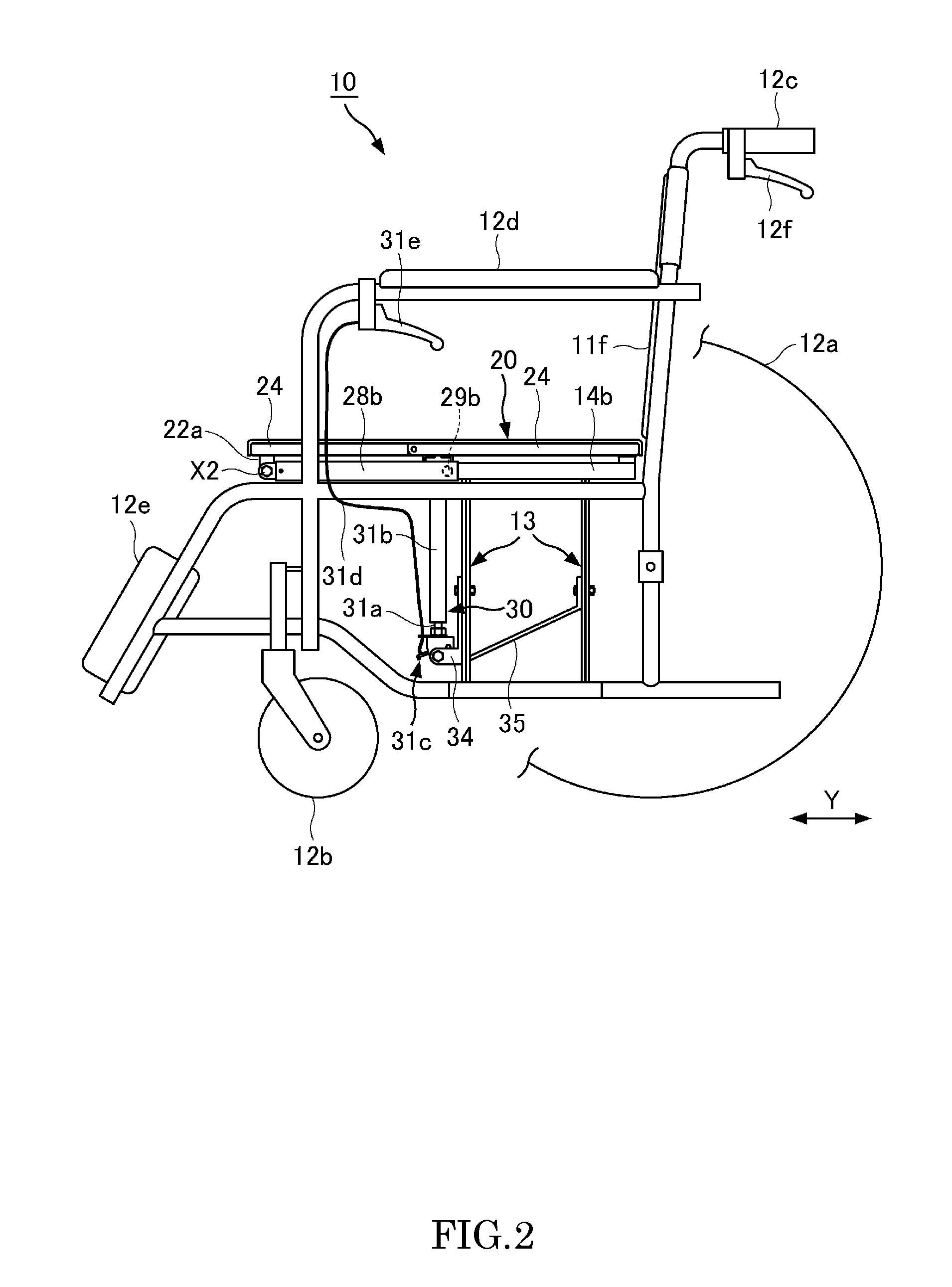 Folding wheel chair and stand-assist seat