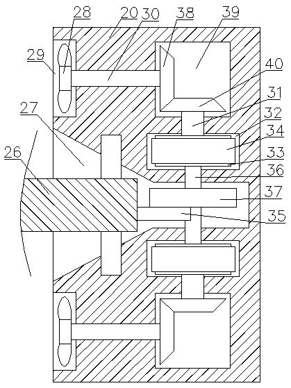 Cleaning machine for cleaning engraving waste