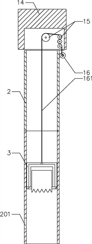 A take-out lifting and conveying system for dormitory buildings