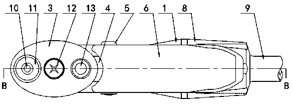 Rotary type American and French universal air nozzle