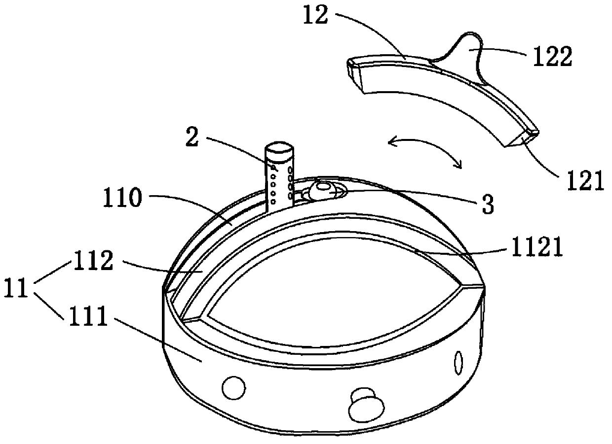 Cup lid structure