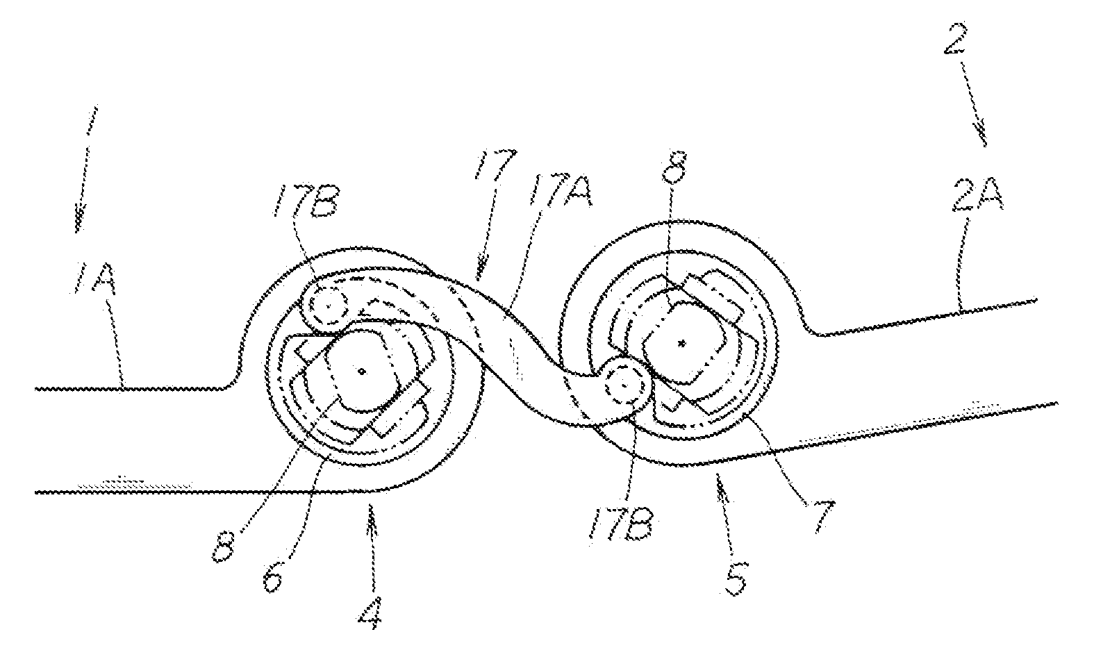 Hinge Device and Electronic Device Using Hinge Device