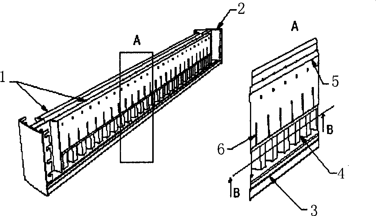 Vapour-liquid distribution device