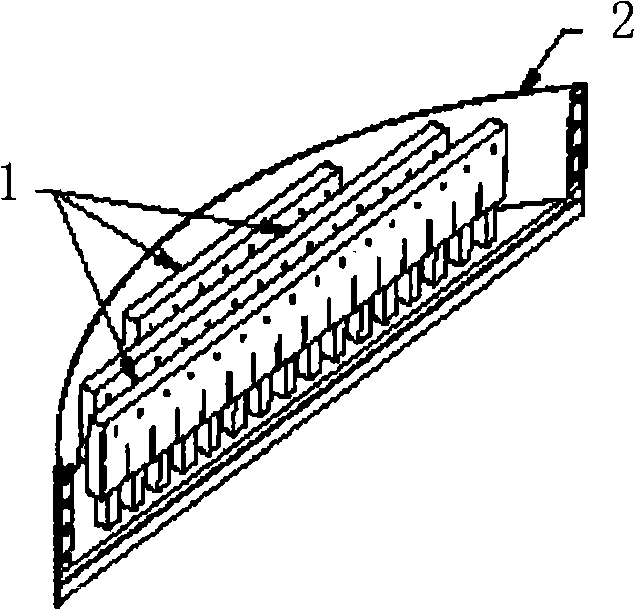 Vapour-liquid distribution device